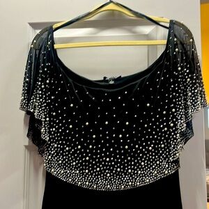 Too & Ali Black Off Shoulder Dress